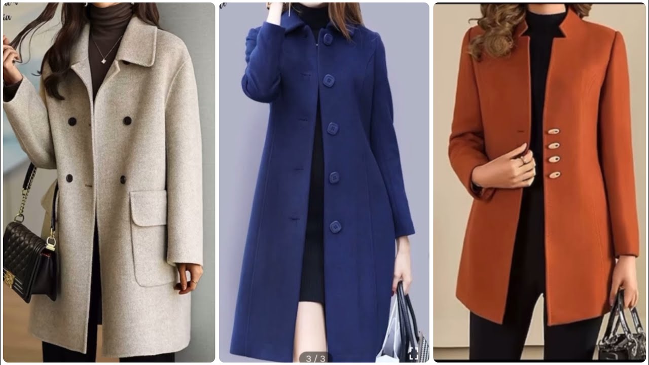 Abrigos Largos de Moda para Mujer, // Abrigos para Oto&ntilde;o 2024