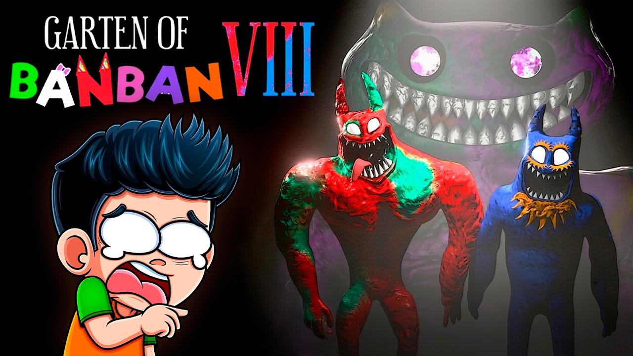 JUEGO GARTEN OF BANBAN 8 (NO OFICIAL) 😱💀 | ASI SERIA GARTEN OF BANBAN 8 JUEGO COMPLETO 😨| JONDRES GC