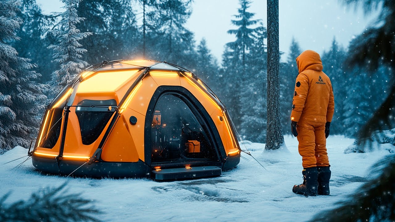 15 Most Unique Snow-Ready Tents for Winter Adventures | Best Cold Weather Tents