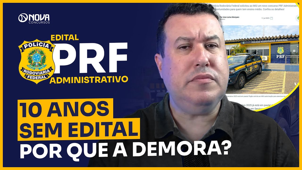 PRF Administrativo 2026: concurso esquecido? Entenda o que está acontecendo!🚨