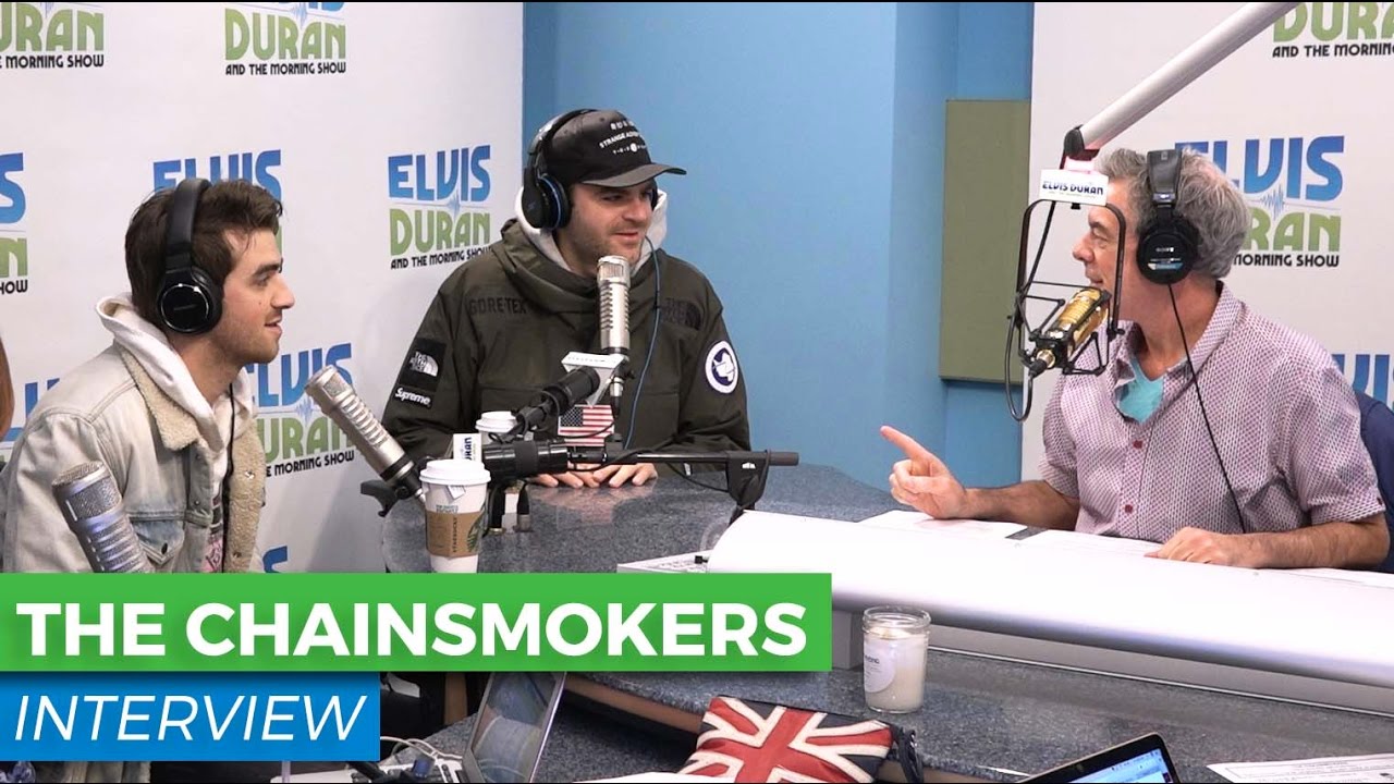 The Chainsmokers Talk New Music + Collaborating With Florida Georgia Line | Elvis Duran Show