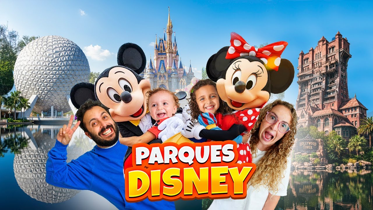A NOSSA PRIMEIRA VEZ EM FAM&Iacute;LIA NOS PARQUES DA DISNEY - FAM&Iacute;LIA BELLA E LUCCA SHOW
