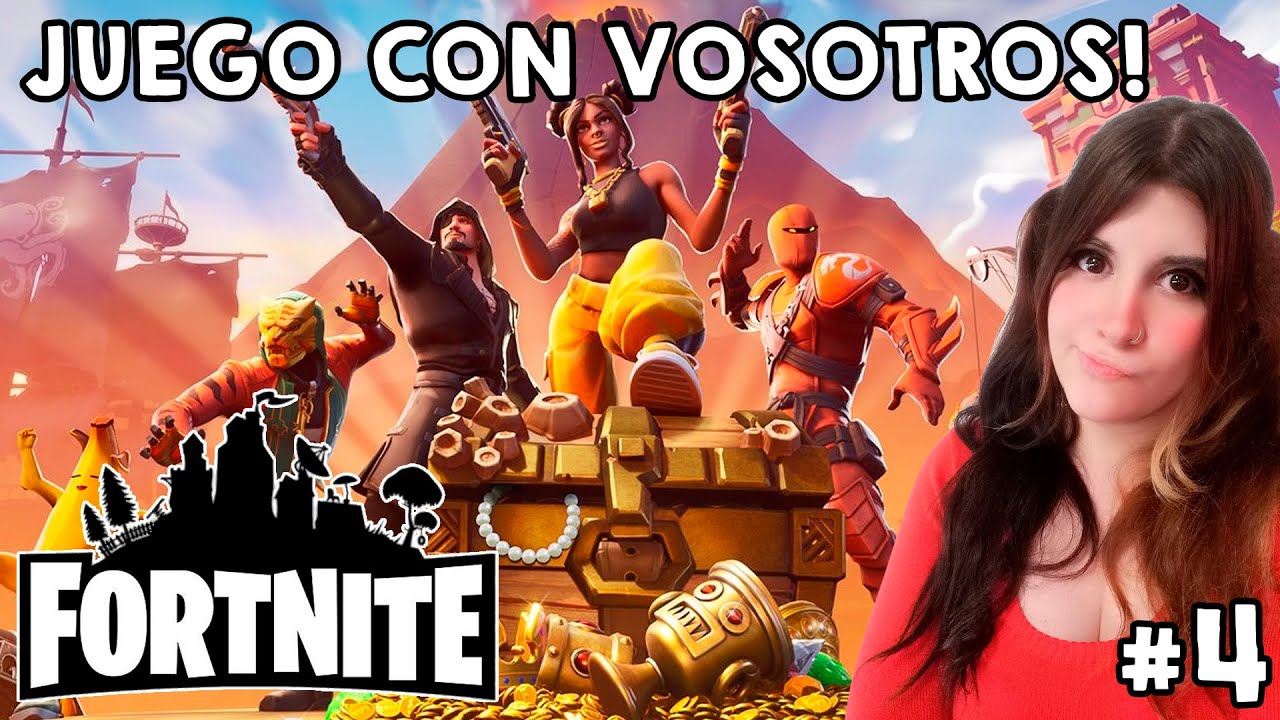 &iexcl;PRIMERA PARTIDA CON VOSOTROS!  - Fortnite #04 ( RedHella )