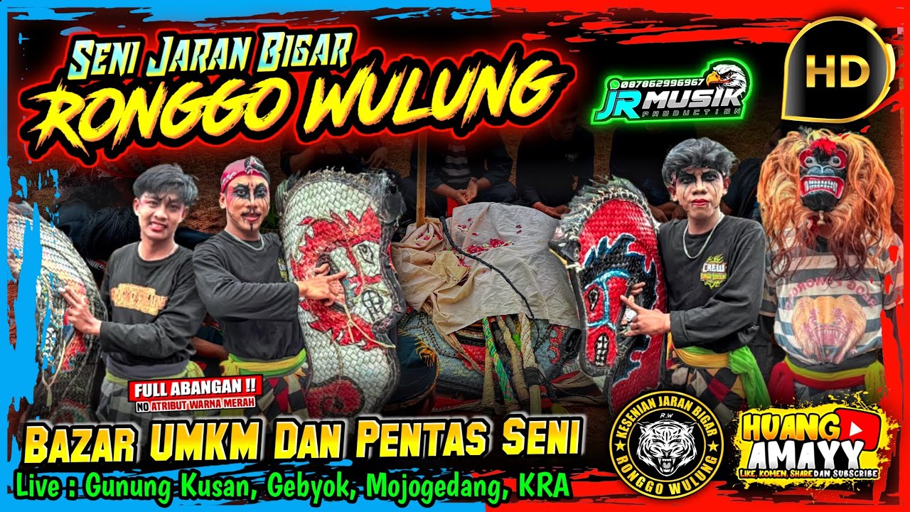 FULL GAYEENGG‼️ RONGGO WULUNG Featuring JR MUSIK || GUNUNGKUSAN, GEBYOK, MOJOGEDANG, KRA.