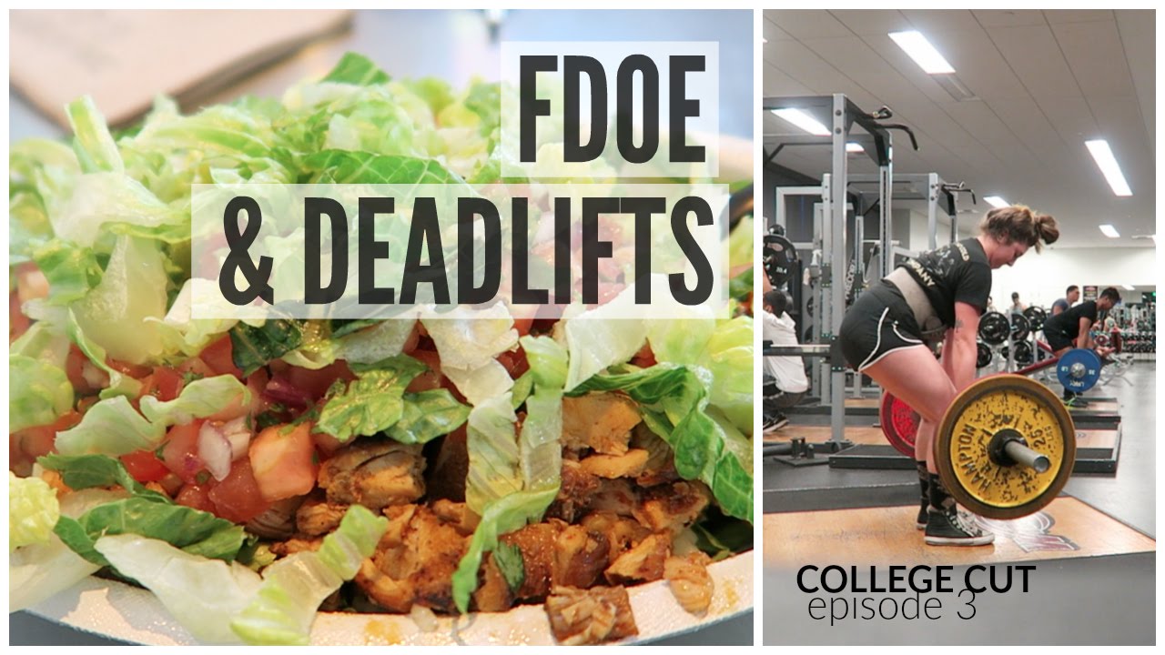 10 POUNDS DOWN | FDOE #5 | College Cut Ep. 3