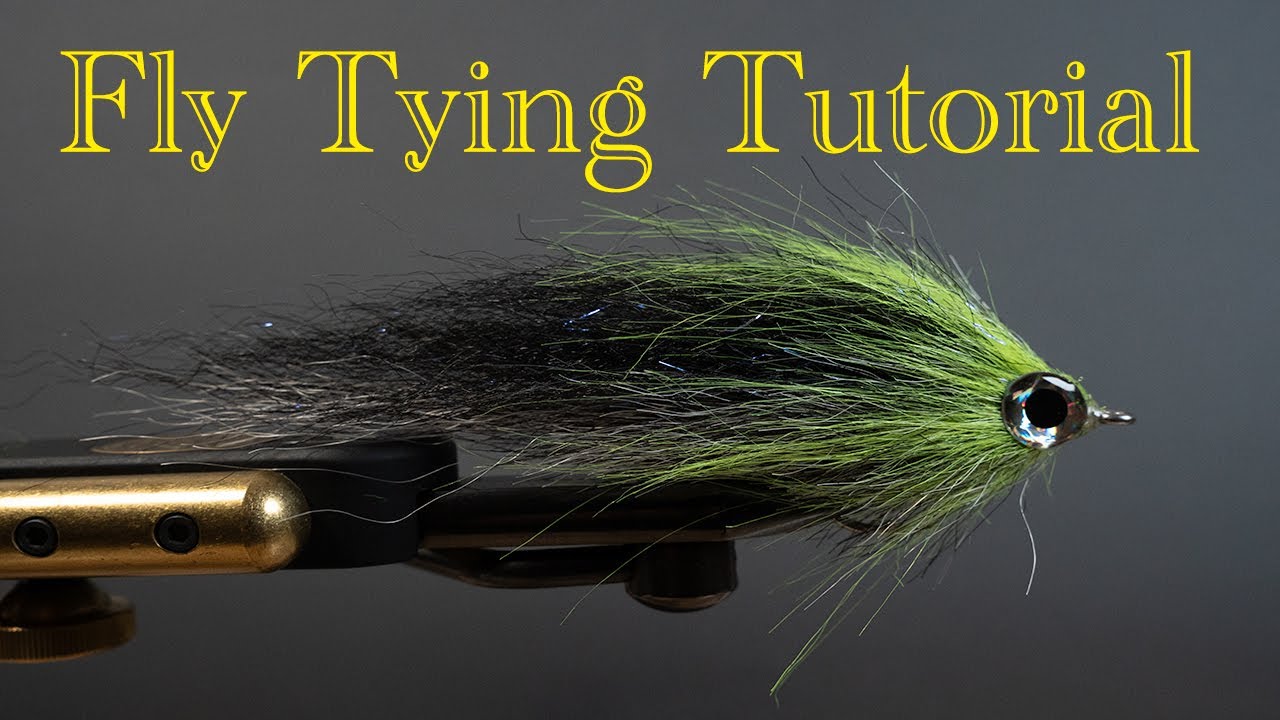 How To Tie Big Baitfish Streamer Pike Musky Saltwater Fishing Fly Tying Tutorial