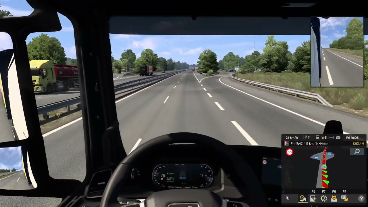 🚛 225 KM Heavy Cargo Delivery | MAN Truck High-Speed Challenge | Euro Truck Simulator 2