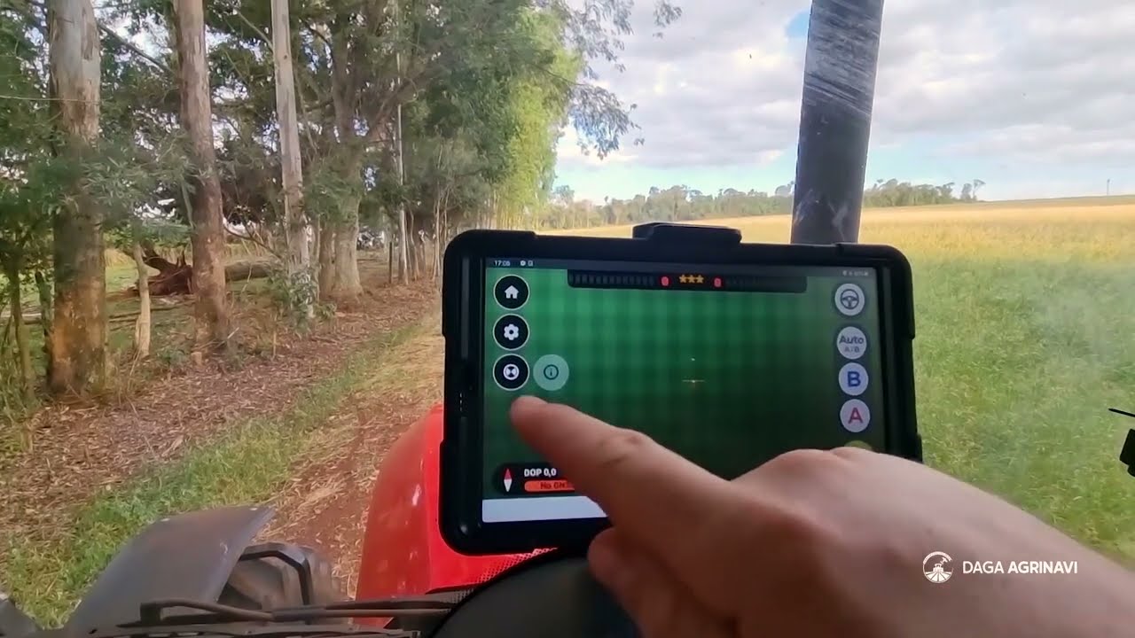 Como iniciar as aplicações - Aplicativo AgriBus-NAVI | Daga Agrinavi