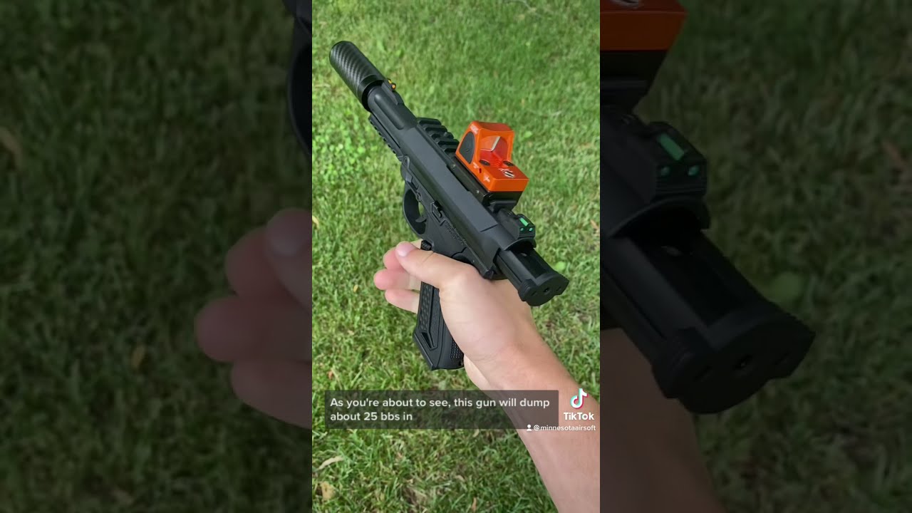 25 Rounds in 1 Second #Shorts