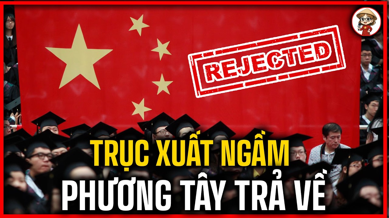 VINH QUY Hay TRỤC XUẤT: 86% Du Học Sinh Trung Quốc Ồ ẠT Về Nước, Phương Tây Trả Về, Vỡ Mộng Quê Nhà