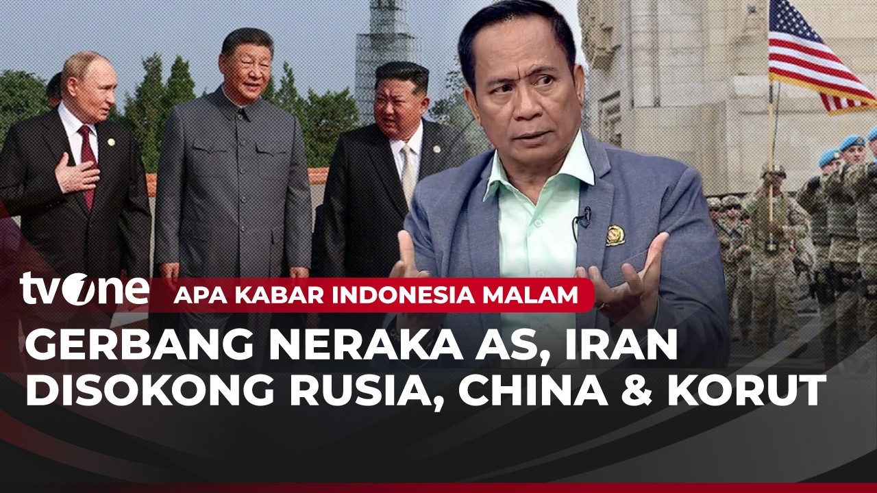 AS Kirim 10 Ribu Pasukan, Pengamat: Iran Dibantu China, Rusia dan Korut | AKIM tvOne