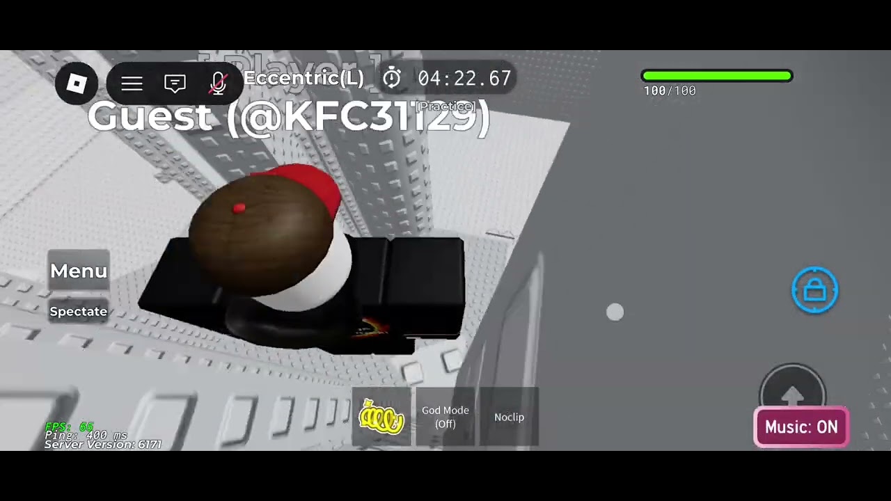 Eccentric all jump (no cuts all in mobile not works) 