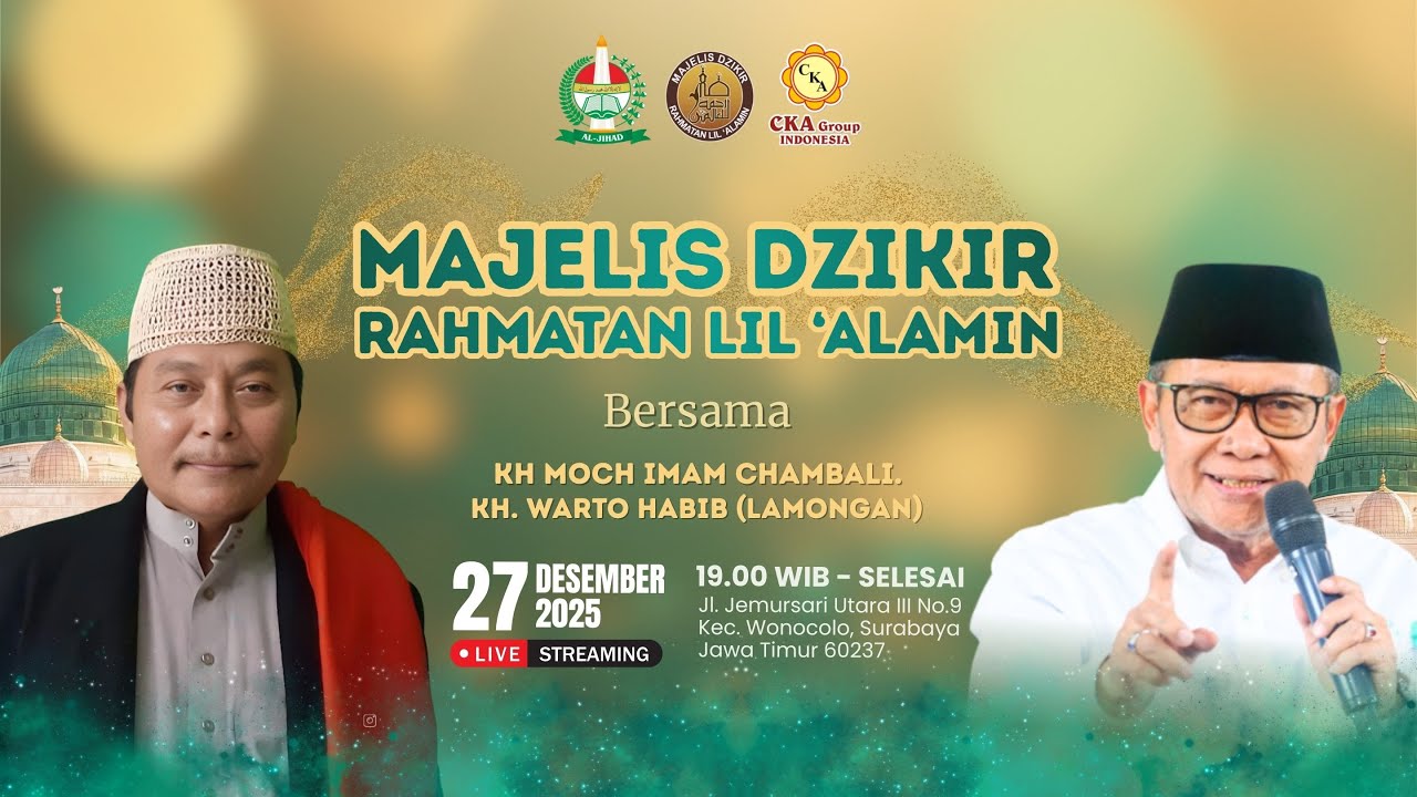 Majelis Dzikir Rahmatan Lil 'Alamin Edisi Bulan Desember 2025