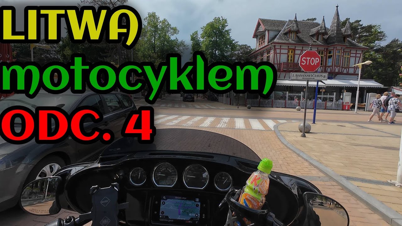 Litwa 2024 motocyklem –  dzień 4. Muzeum Zimnej Wojny, Połąga, Kłajpeda, Mierzeja Kurońska