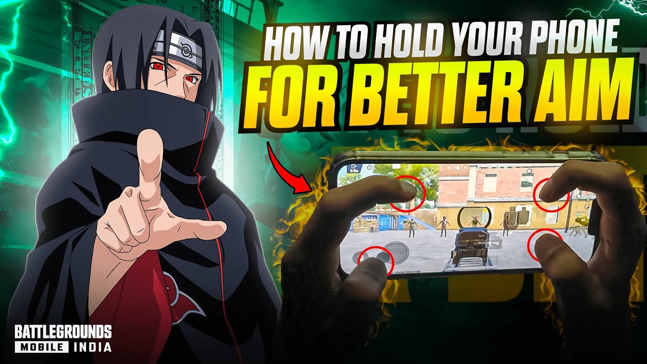 Best Phone Grip for Perfect Aim in BGMI🔥Improve Close Range✅(T1 Pro's Secret🔥)