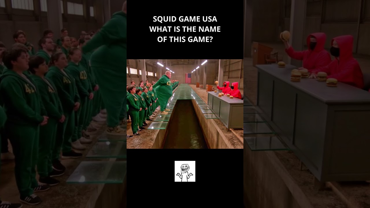 SQUID GAME USA: NAME THE GAME #4