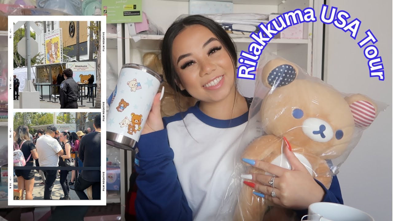 Rilakkuma USA Tour, Los Angeles Vlog + Haul