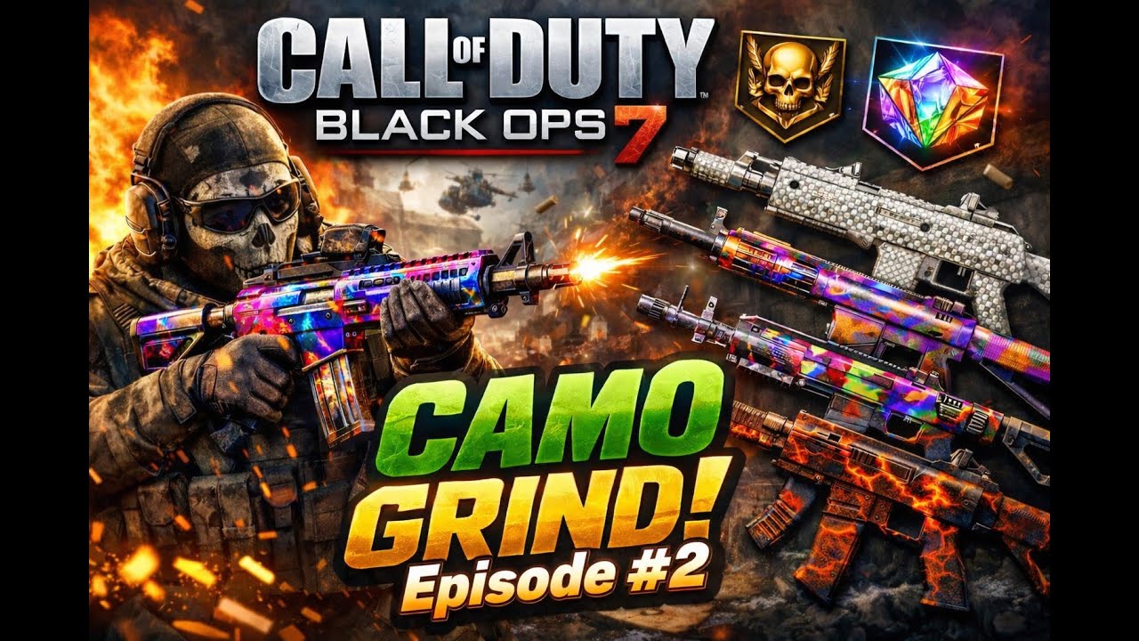 This Camo Grind Is BRUTAL.... | Black Ops 7 - Camo Grind - Episode #2