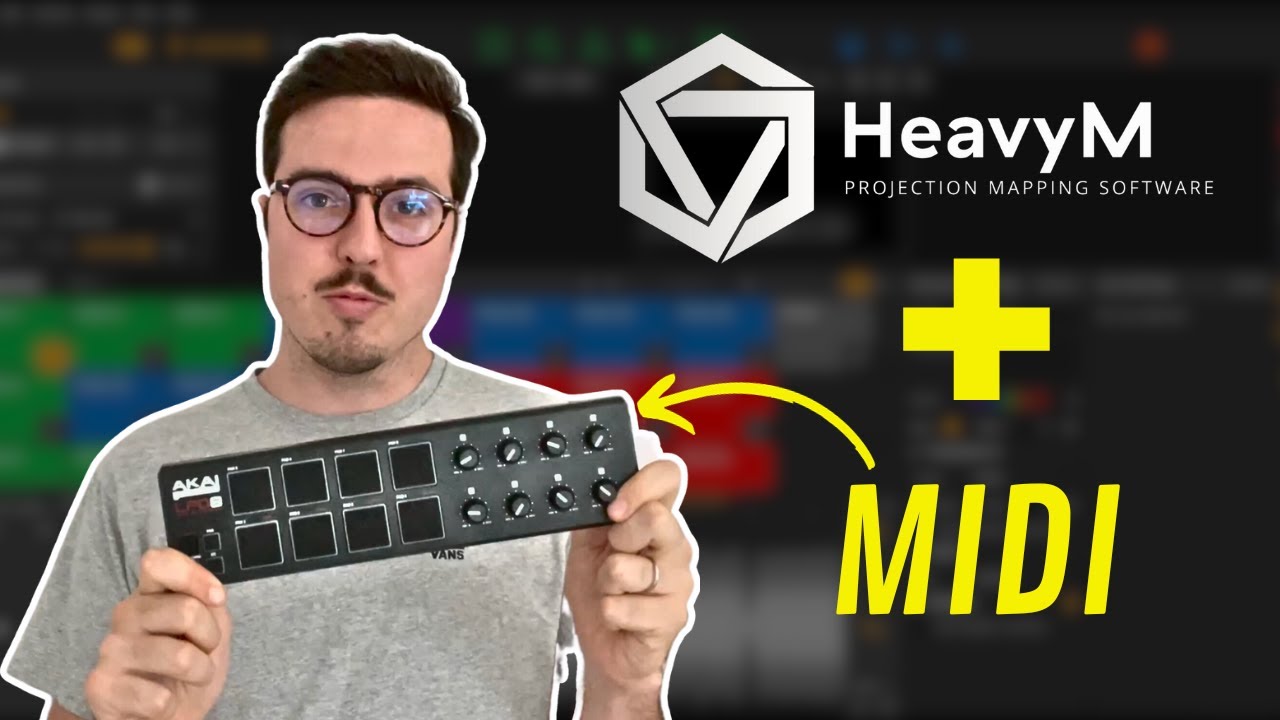 Contrôler HeavyM avec un controleur MIDI