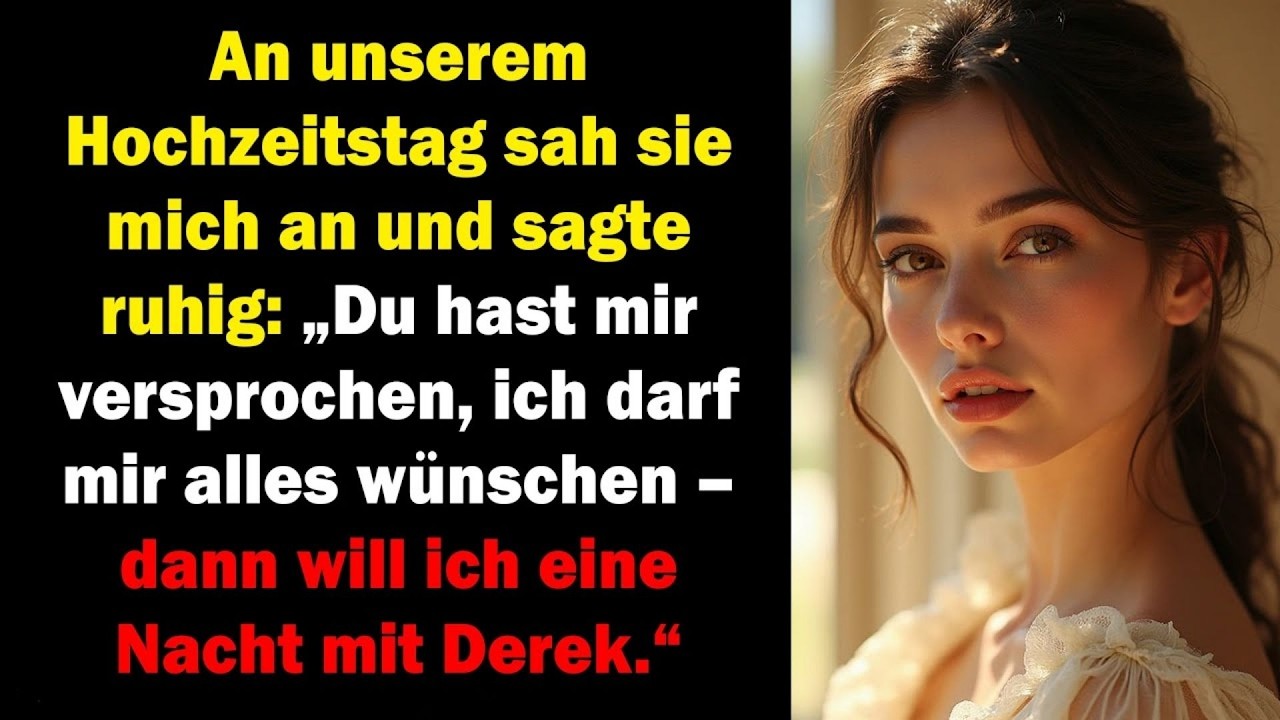 🌹An unserem Jahrestag sagte sie  „Ich will eine Nacht mit Derek “