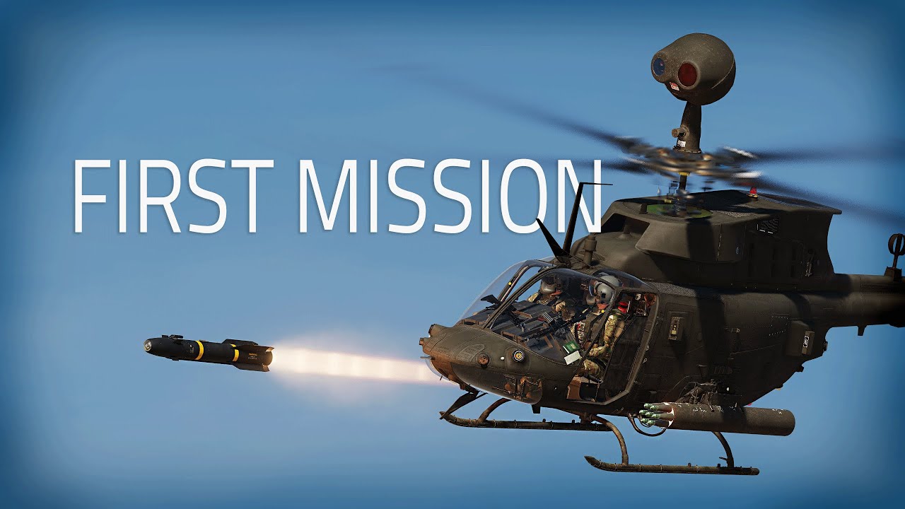 Первая миссия DCS KIOWA на борту GRAYFLAG