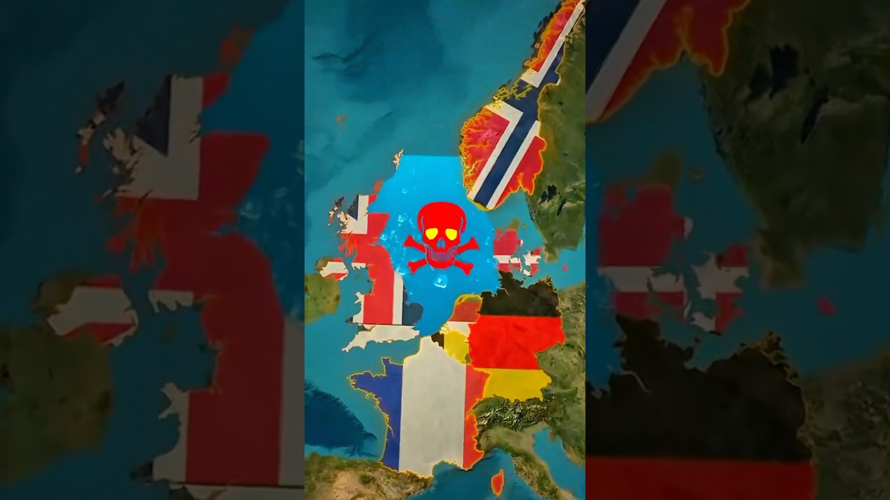 Et toi, oserais-tu traverser la mer du Nord ? #mer #g&eacute;ographie #histoire #france #royameuni