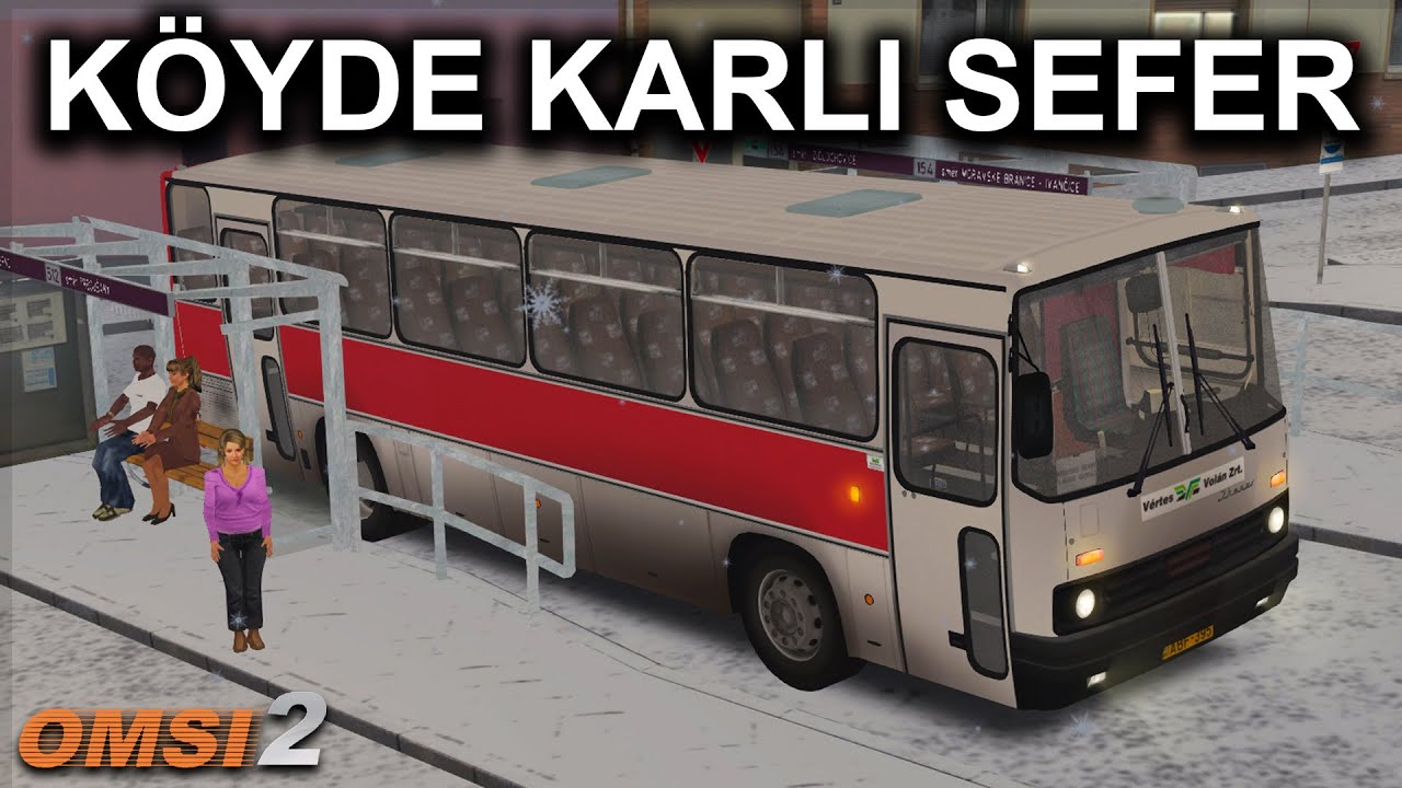 EMEKTAR İLE KARDA SEFER ! - OMSI 2 - Dolní Kounice 154