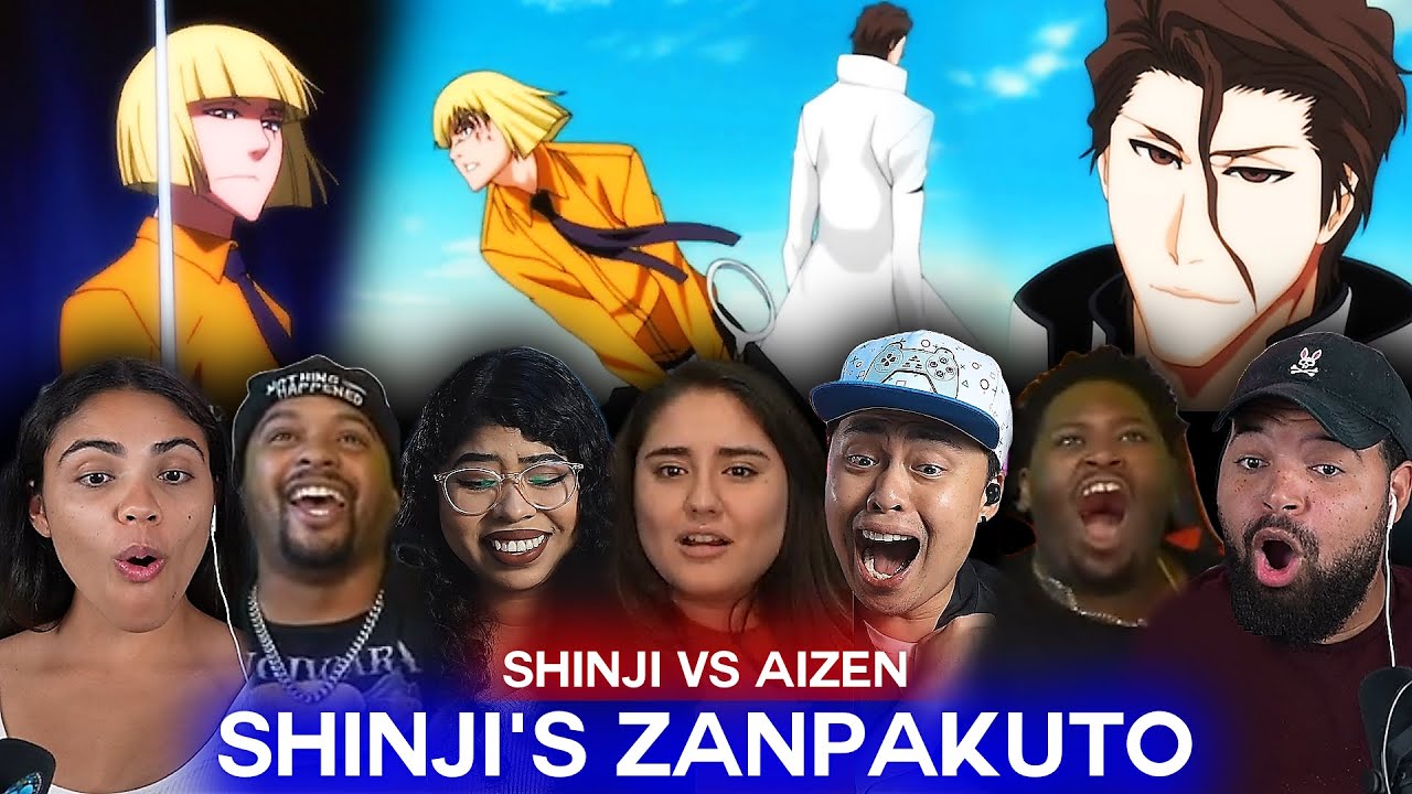 Shinji's Shikai | Bleach Ep 290, 291 Reaction Highlights