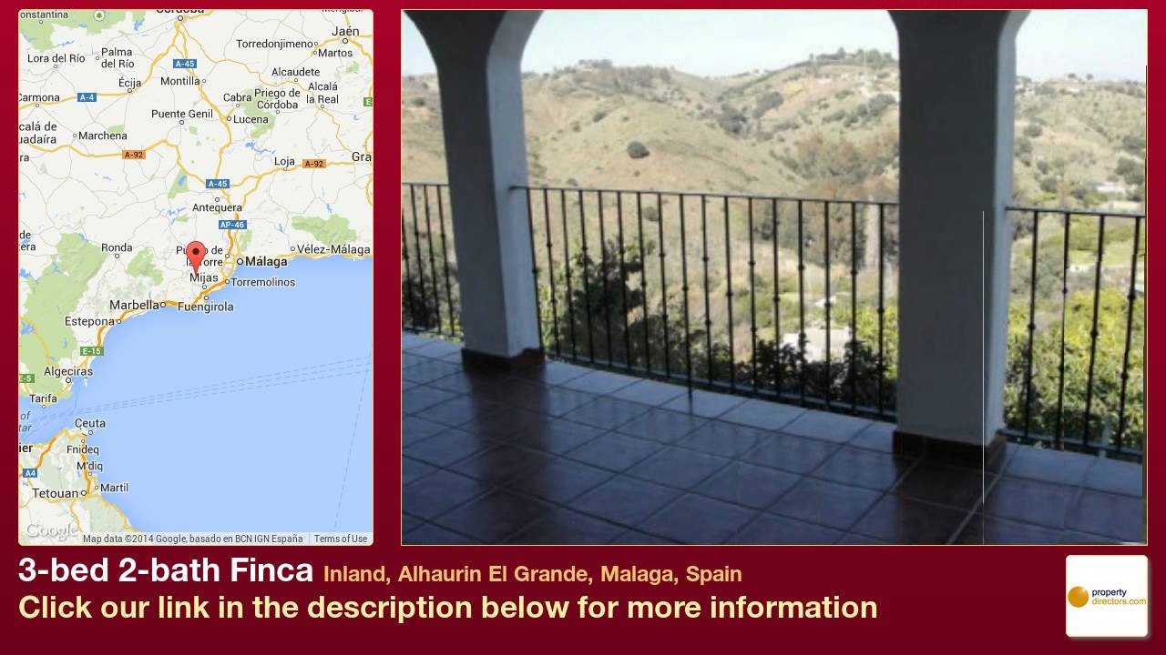 3-bed 2-bath Finca to Rent in Inland, Alhaurin El Grande, Malaga, Spain