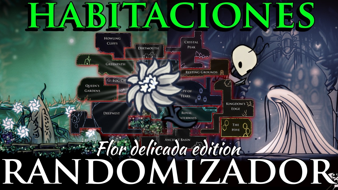 HABITACIONES RANDOM Pero Tengo Que Entregar la FLOR | Hollow Knight