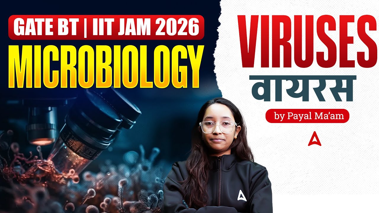 GATE XL/BT | IIT JAM 2026 Microbiology Viruses By Payal Ma’am