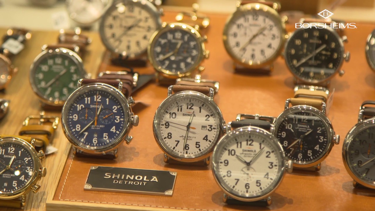 Shinola Mens and Womens Watches