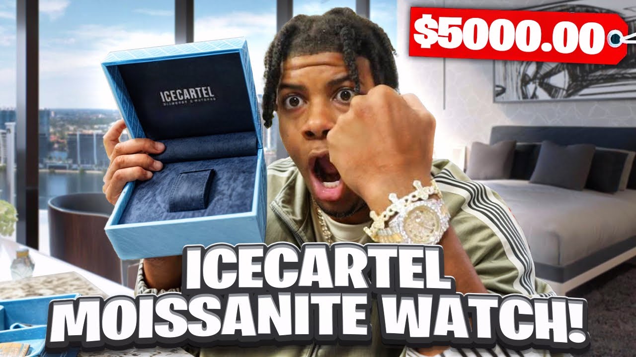 I Tested ICECARTEL’s $2500 Moissanite Watch! 🤯 Is it Worth it?!