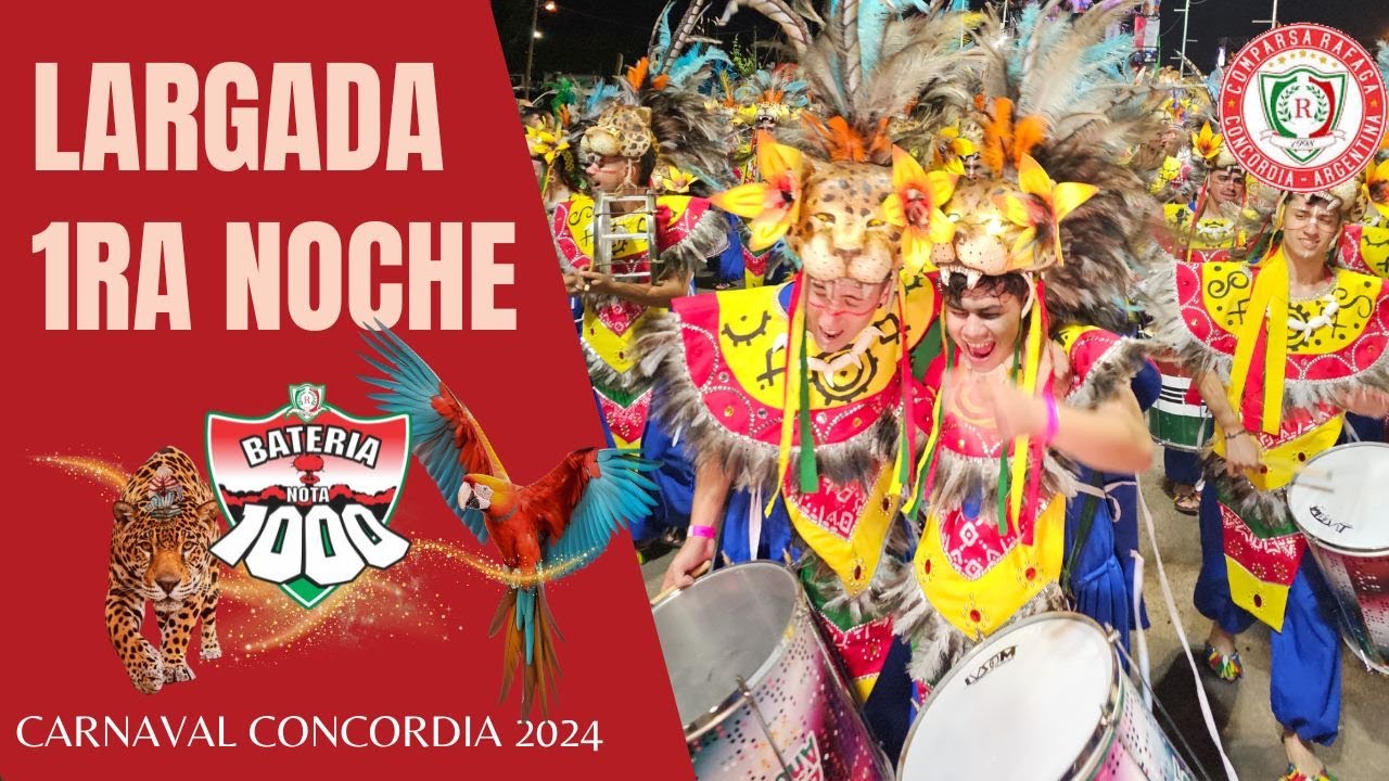 Largada Primera Noche Batería Nota 1000