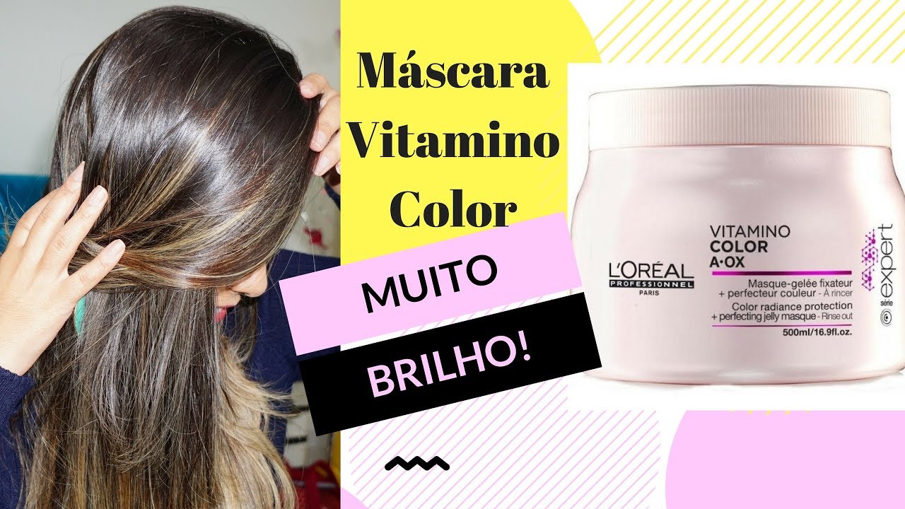 MÁSCARA VITAMINO COLOR A-OX L'ORÉAL- JOICE MAGALHÃES
