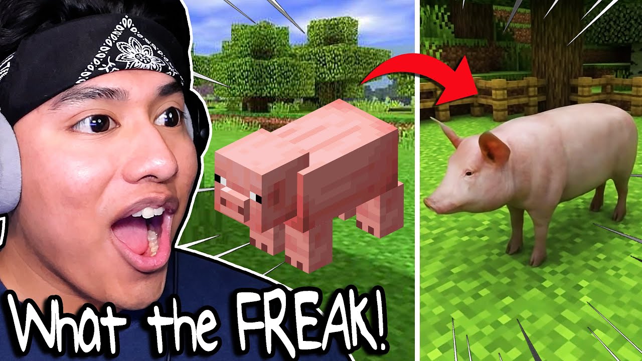 Minecraft but its REALISTIC...