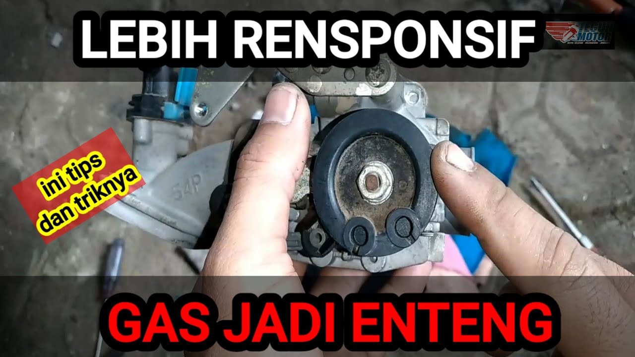 CARA AGAR TARIKAN GAS LEBIH RENPONSIF MOTOR MIO J