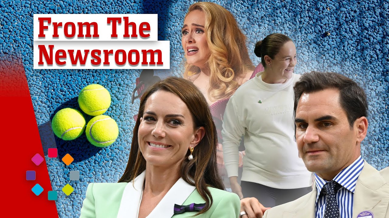 From The Newsroom July 5 | Ash Barty's baby, Federer's blunder and Adele's severe warning