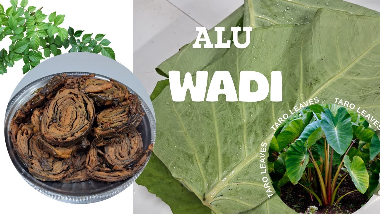 Simple Indian Recipe | ALU WADI | Homemade Dish