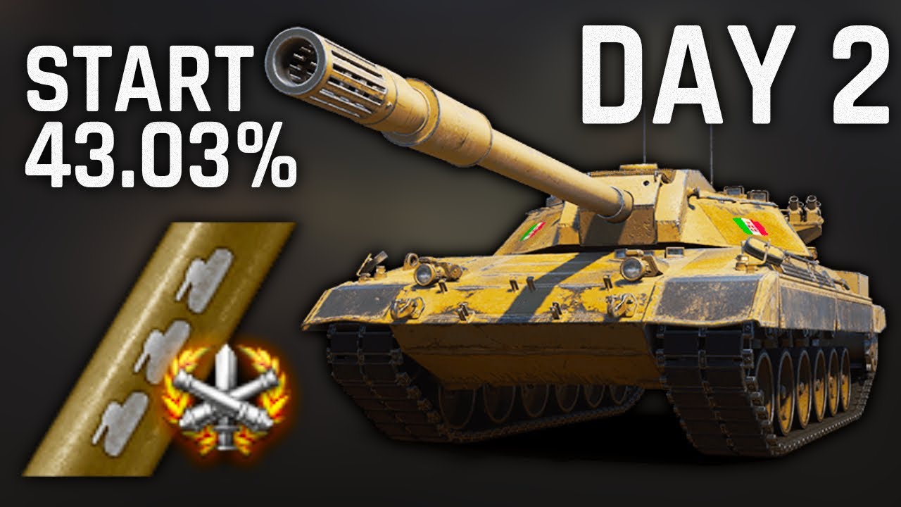 Carro Marking Journey Day 2 - 43.05% Start &bull; World of Tanks
