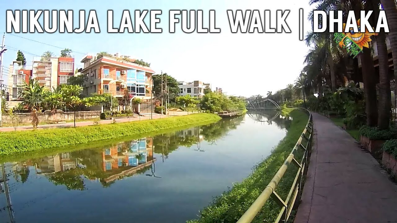 Nikunja Lake Full Walk | Dhaka | Nikunja Lake Park View