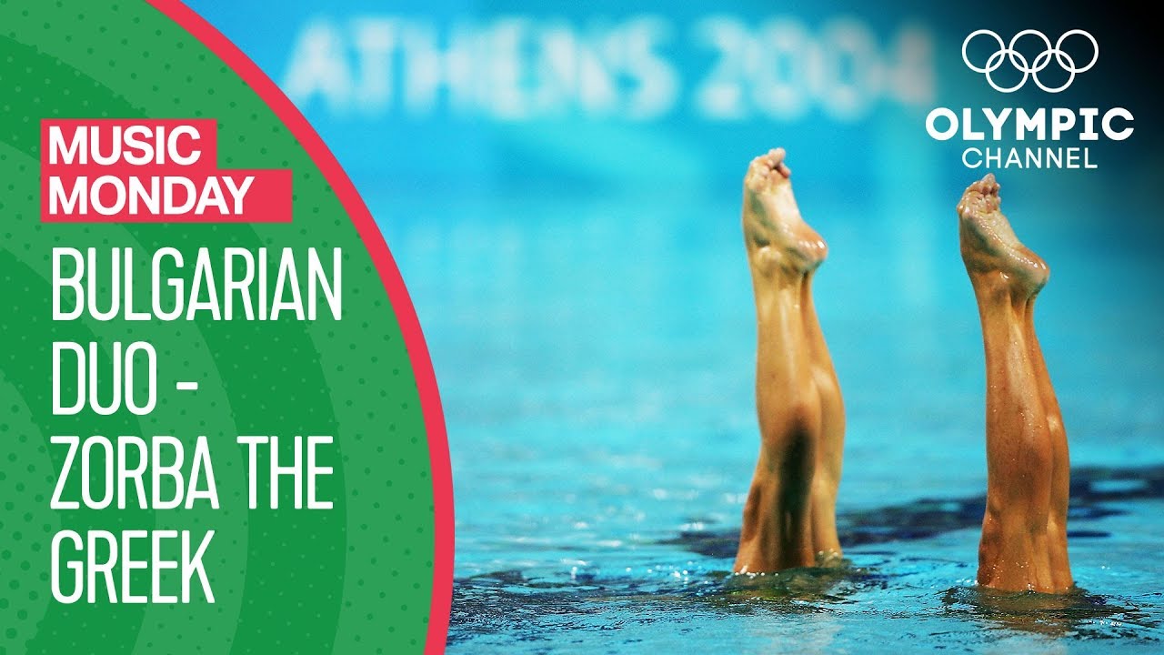 Bulgarian Artistic Swimming Duo - Zorba The Greek | Music Monday