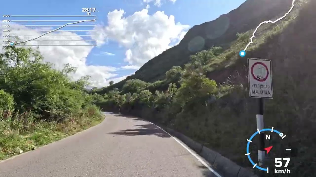 Road Trips - Roads of Perú - from Carhuáz (Ancash)  to  Chacas (Ancash) - 4K - 60FPS