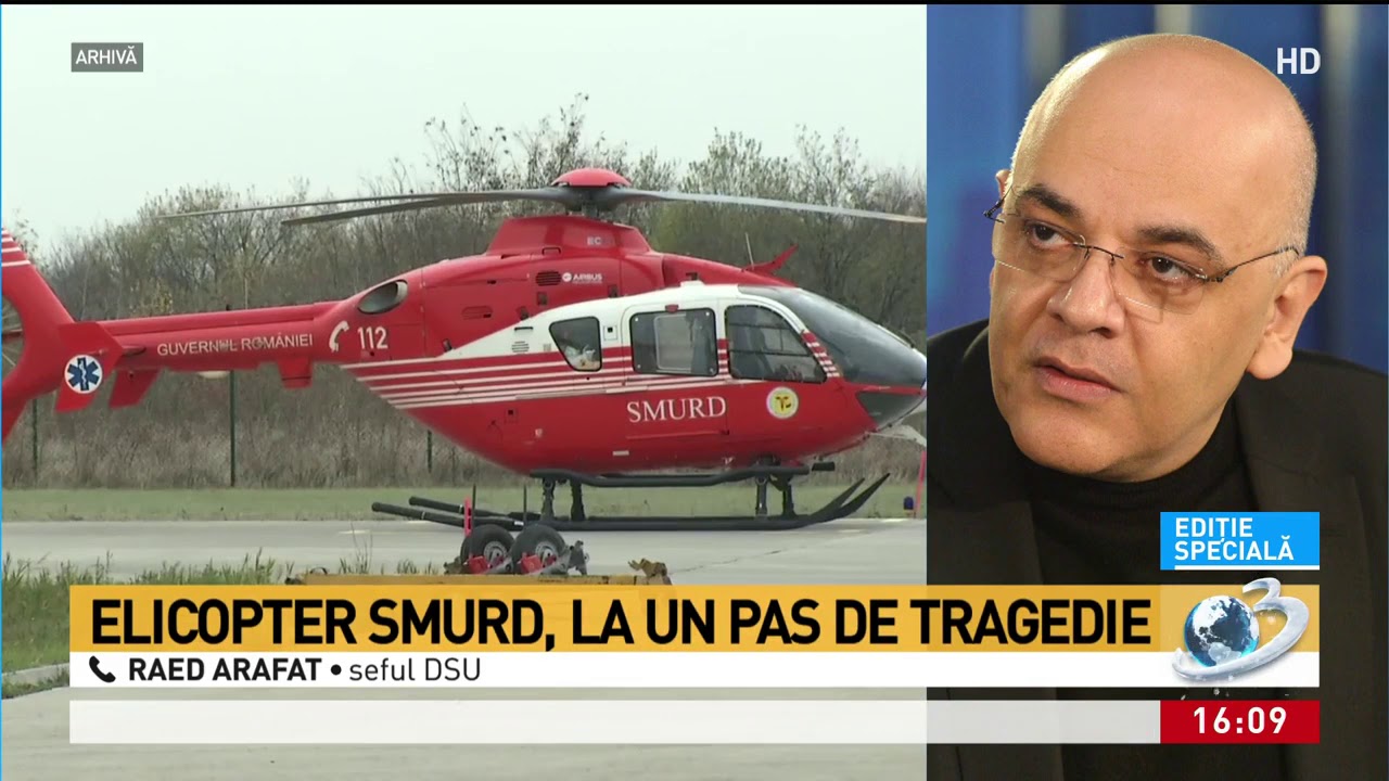 Elicopter SMURD, la un pas de tragedie din cauza unei defecțiuni tehnice. Abia predase un pacient l