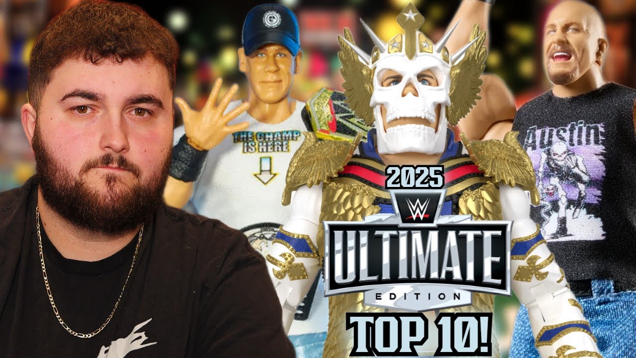 МОЙ ТОП-10 ФИГУРОК WWE ULTIMATE EDITION 2025 ГОДА!