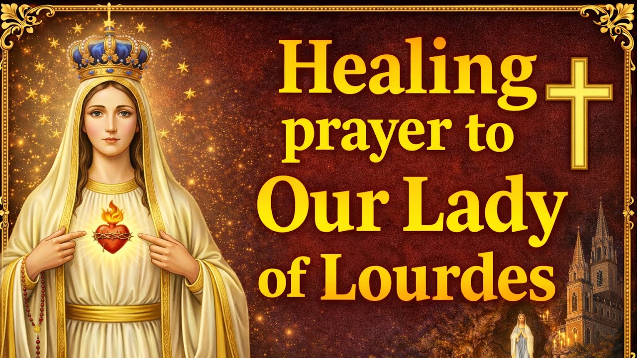 Healing Prayer to Our Lady of Lourdes | Prayer for the Sick & Suffering
