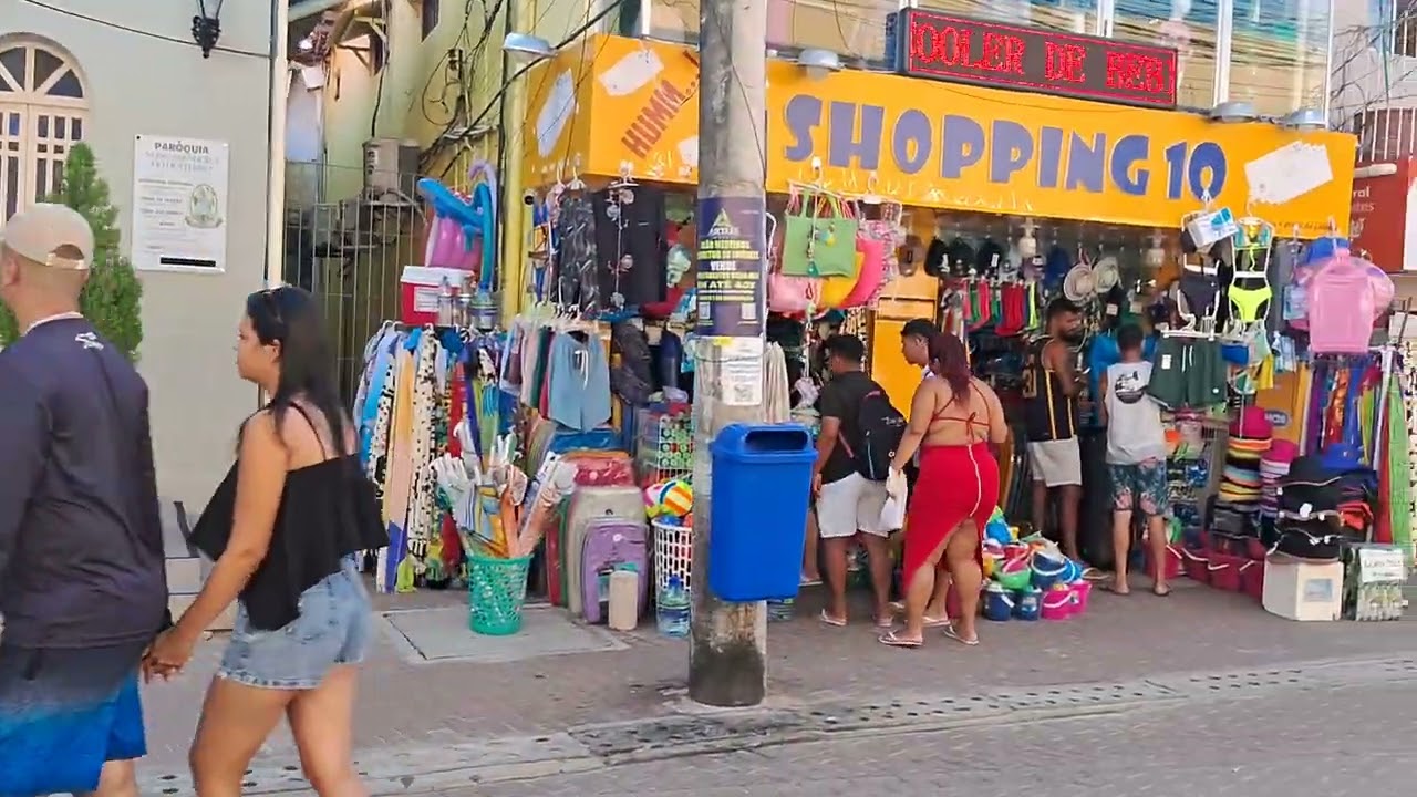 Centro comercial de Porto de Galinhas - Pernambuco 