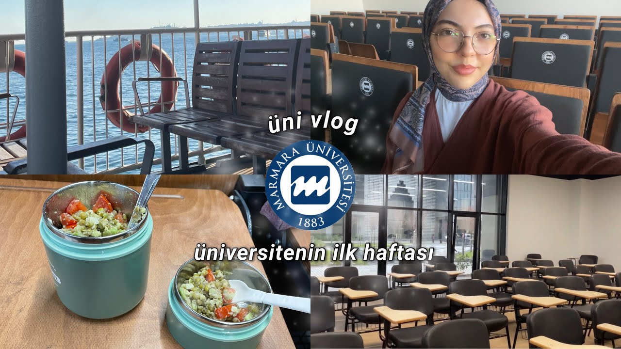vlog | üniversitenin ilk haftası, güz dönemi başlangıcı📚💌