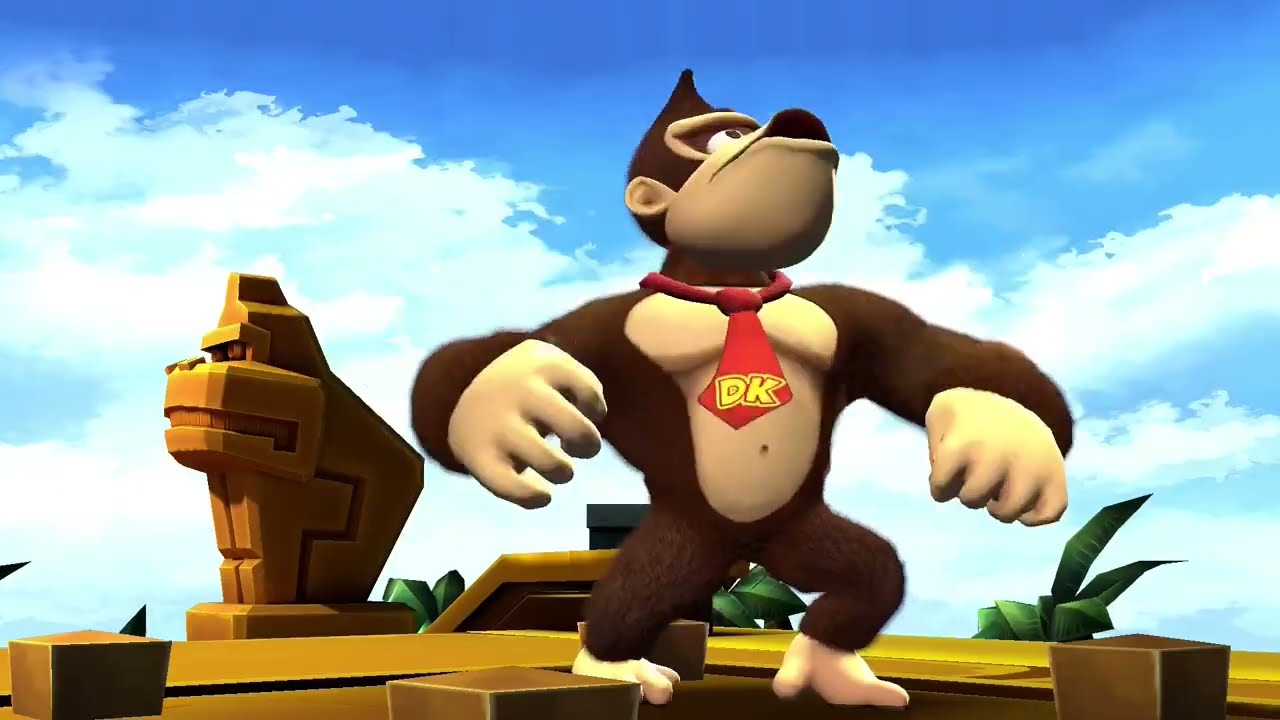 Let's play (fr) Donkey Kong Country Returns HD #10 : Le temple d'or