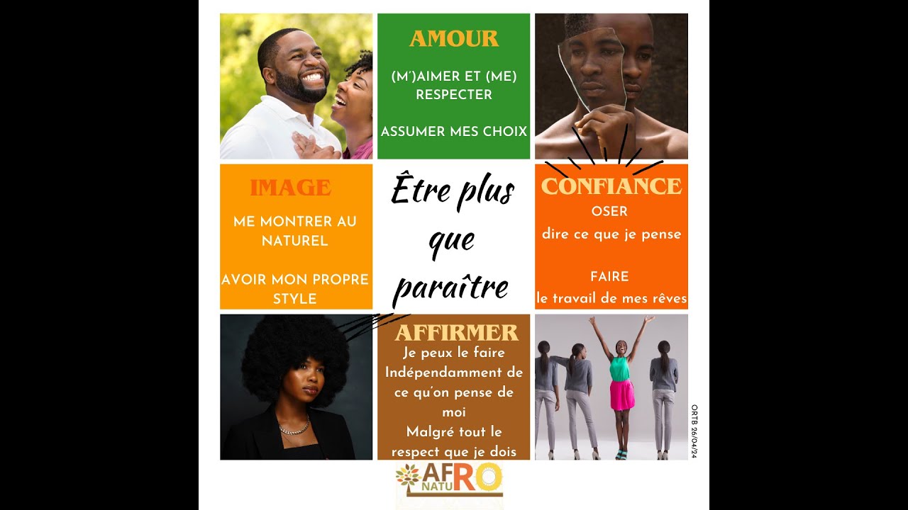 Emission Le Rendez-vous de midi sur l'ORTB du 03 mai 2024 : ÊTRE PLUS QUE PARAÎTRE